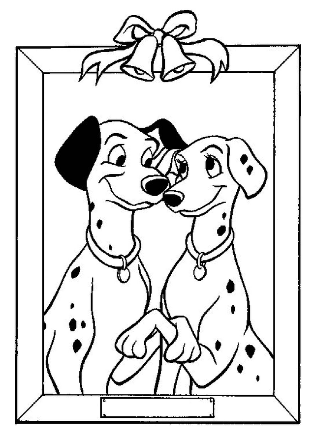 Plansa de colorat cu 102 Dalmatieni 52 71